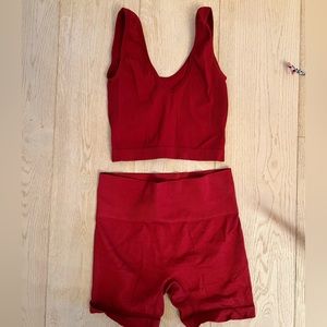 Red Workout Set